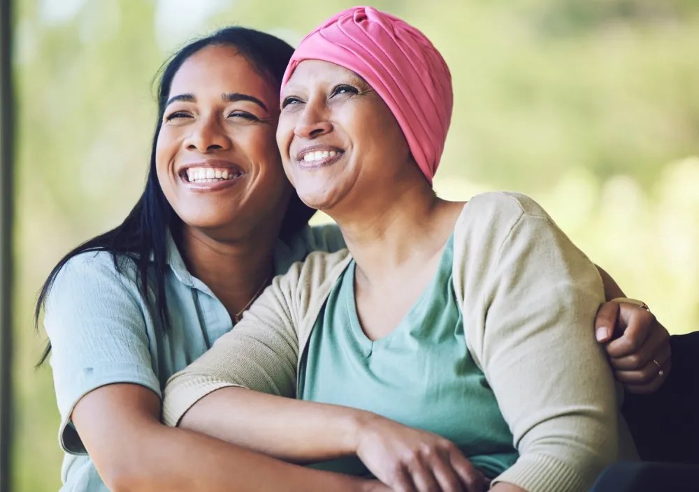 Illustrative photo: cancer survivor hospital oncology