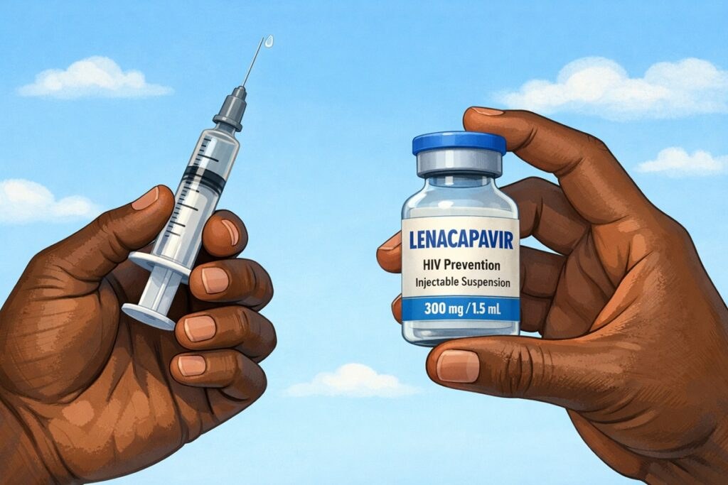 Illustrative photo: lenacapavir Yeztugo injection HIV prevention