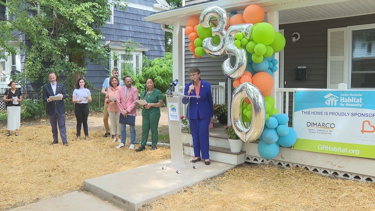 Illustrative photo: Marlene's Rochester Habitat Home Celebration