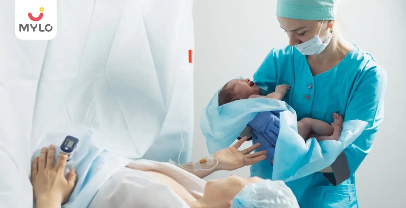Illustrative photo: newborn baby hospital mother IVF