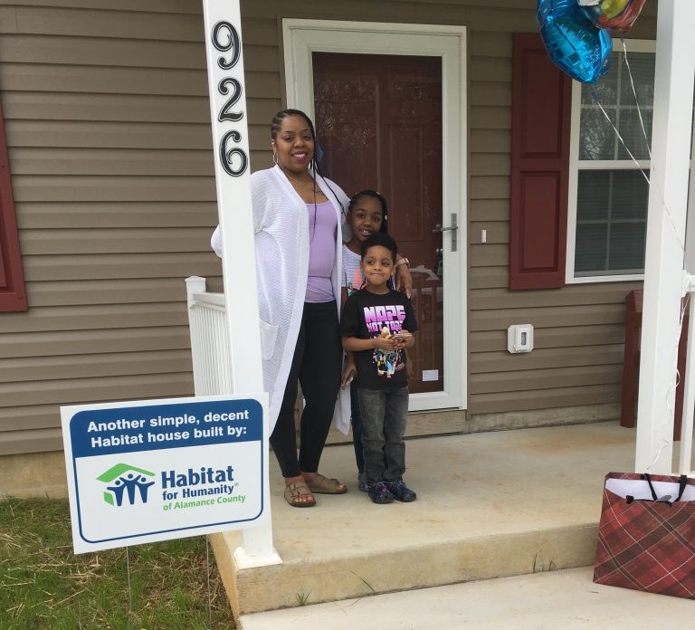 Illustrative photo: Paynther Family Receives Habitat Home in Canton (HOF Build)