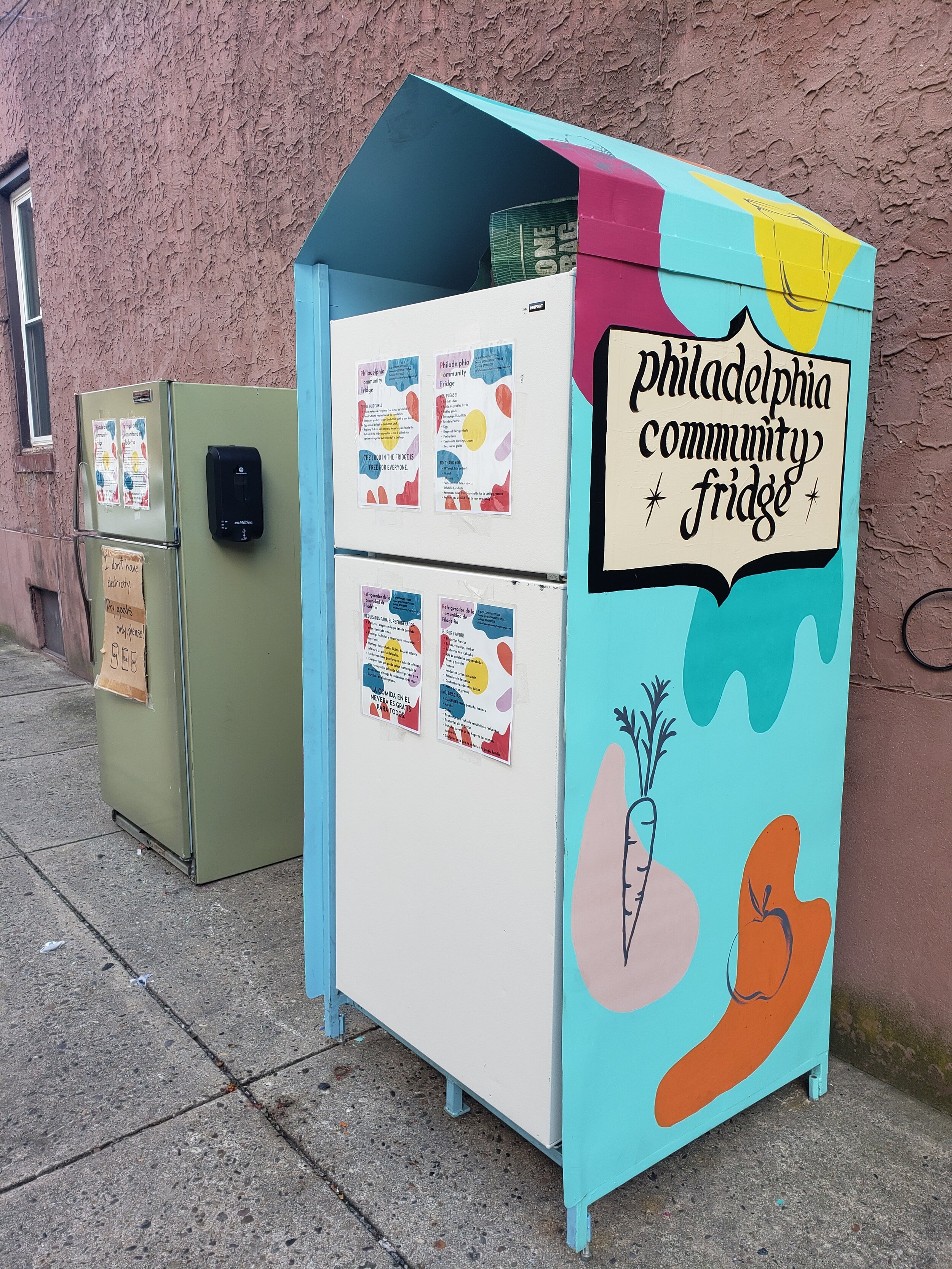 Illustrative photo: People's Fridge Philadelphia community fridge