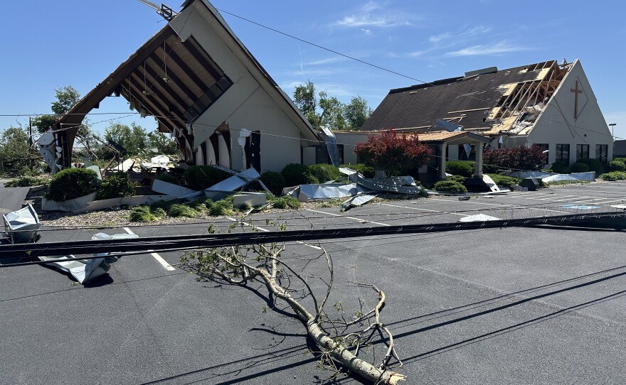 Illustrative photo: Somerset Church Completes "Impossible" Rebuild After Tornado