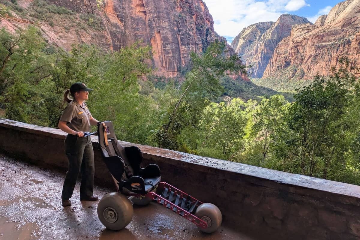 Illustrative photo: Zion National Park Launches Free All-Terrain Wheelchair Lending Program